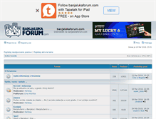 Tablet Screenshot of banjalukaforum.com